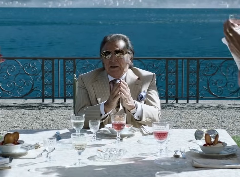 Al Pacino como Aldo Gucci no filme Casa Gucci (2021) (Foto: Reprodução)