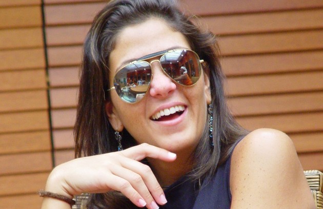 Na primeira edição do programa, em 2002, Leka assumiu que sofria de bulimia (Foto: TV Globo)
