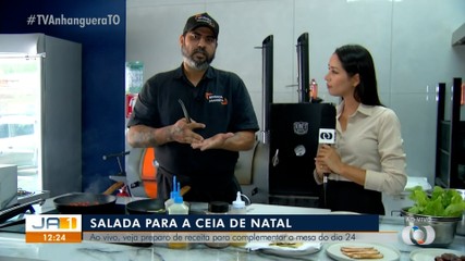 Aprenda como grelhar alimentos para colocar na sala da ceia de natal