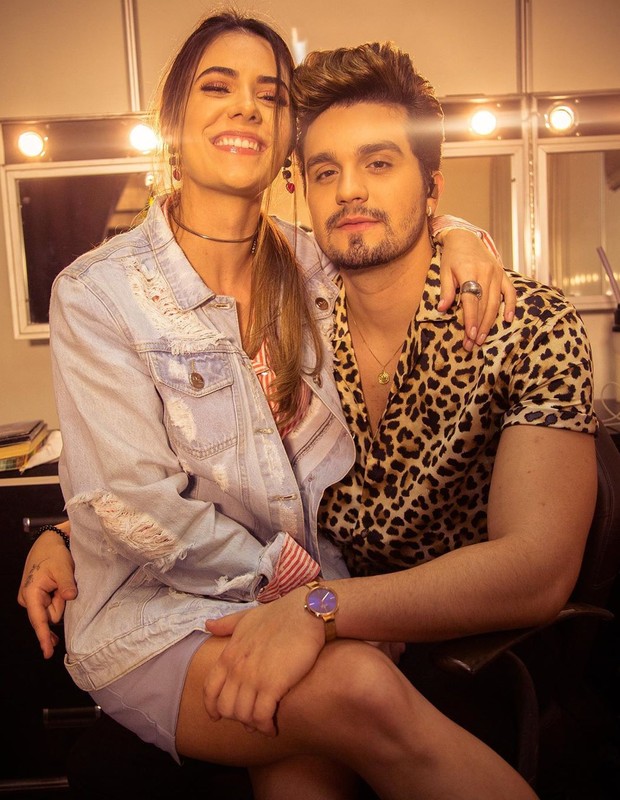 Luan Santana e Jade Magalhães (Foto:  Reprodução Instagram)