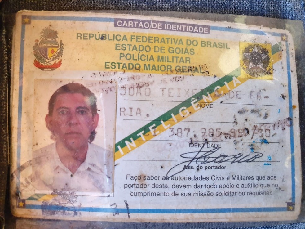 Documento encontrado na casa de João de Deus, em Anápolis — Foto: Reprodução/TV Anhanguera