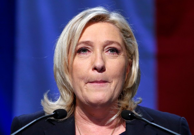 Candidata de extrema-direita à Presidência da França, Marine Le Pen (Foto: Yves Herman/Reuters)