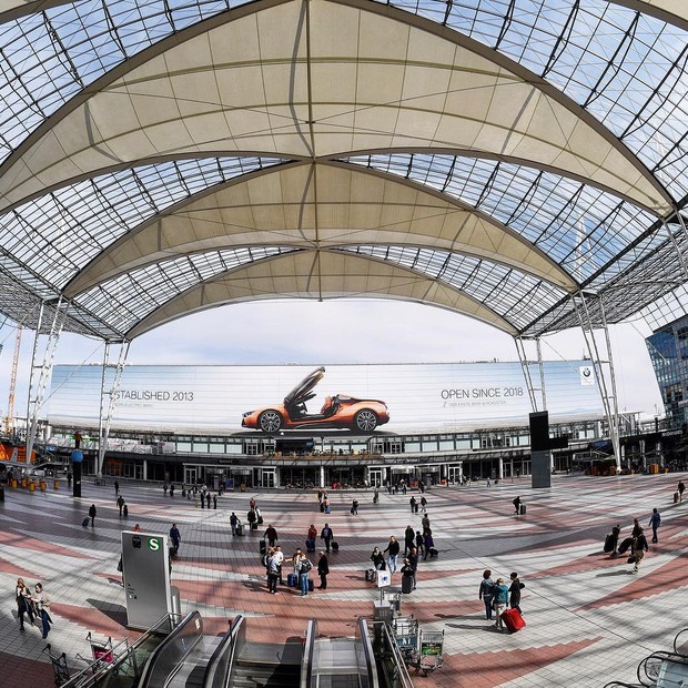 Munich Airport  (Foto: Reprodução/ Instagram)