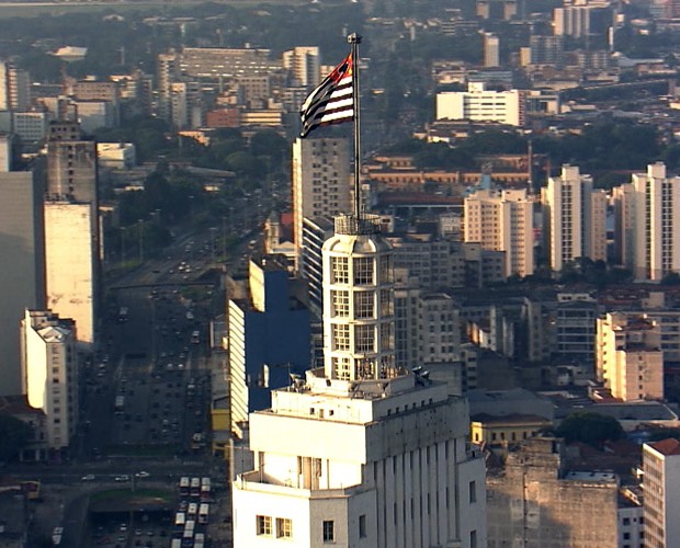São Paulo está fazendo aniversário (Foto: TV Globo)