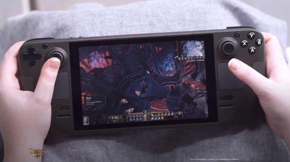 O Steam Deck possui um hardware impressionante que supera facilmente o do Nintendo Switch — Foto: Reprodução/Steam Deck