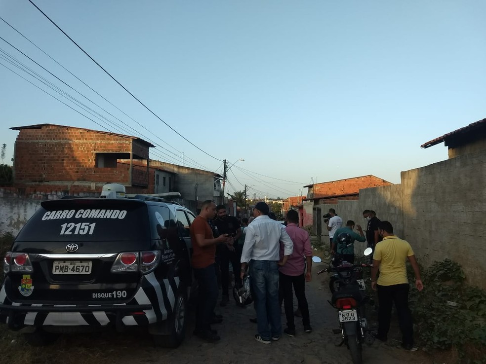 O caso aconteceu na tarde desta sexta-feira (11), no Conjunto Nova Metrópole, em Caucaia — Foto: Brenda Albuquerque