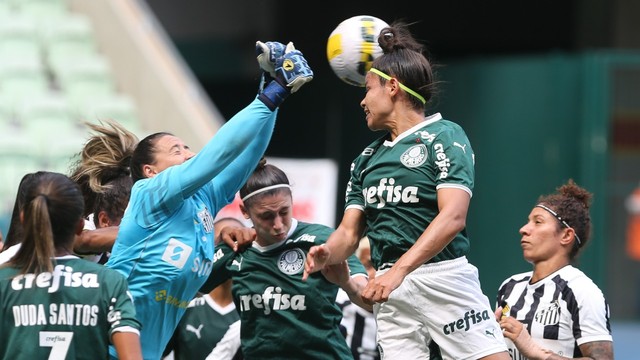 Palmeiras 1 x 0 Santos - Campeonato Brasileiro Feminino rodada 3 - Tempo  Real - Globo Esporte