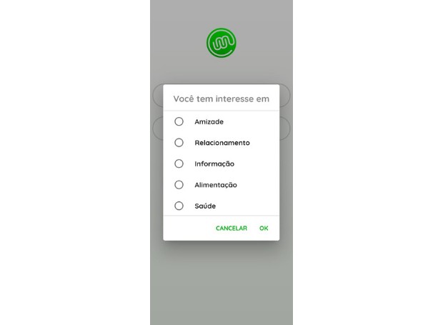 Interface do app Meetat (Foto: Reprodução / Meetat)