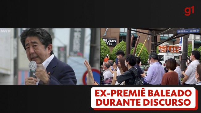 Morte de Shinzo Abe: vídeo mostra momento do atentado por 2 ângulos