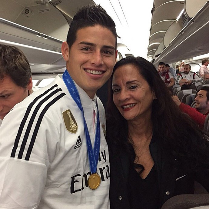 James, Real Madrid Avião (Foto: Reprodução / Instagram)