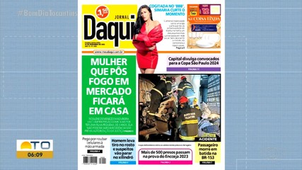 Destaque do Daqui: mulher que pôs fogo em mercado ficará em casa