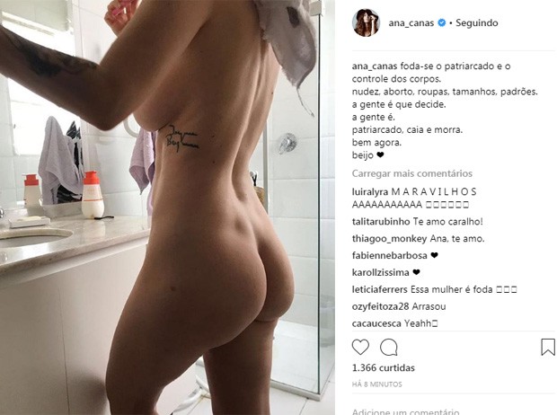 Ana Cañas (Foto: Reprodução/Instagram)