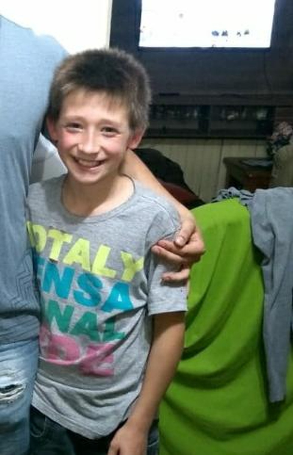 Lucas Mateus, de 11 anos, morreu atropelado por um caminhão em Erechim — Foto: Arquivo pessoal