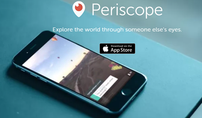 Periscope é o app do Twitter para transmitir vídeos (Foto: Divulgação)