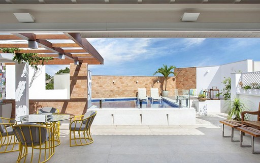 Cobertura Reforma Area De Lazer Para Receber Os Amigos Casa E Jardim Decoracao