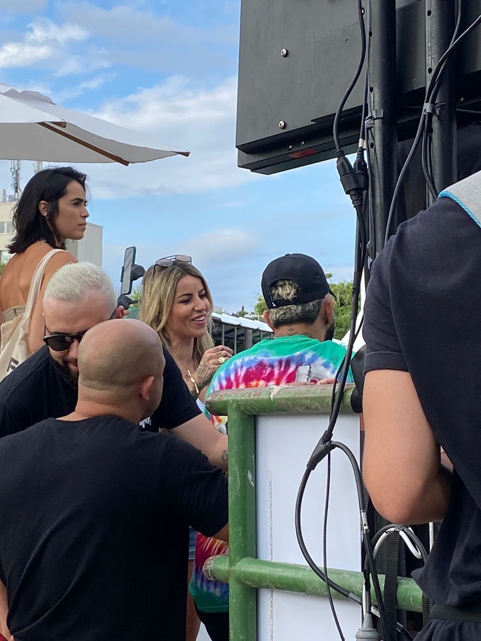 Gabigol no STU — Foto: Clara Cazé