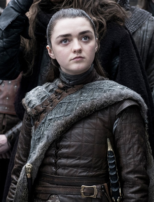 Arya Stark (Maisie Williams) em cena da última temporada de Game of Thrones (Foto: Dilvulgação/HBO/Helen Sloan)