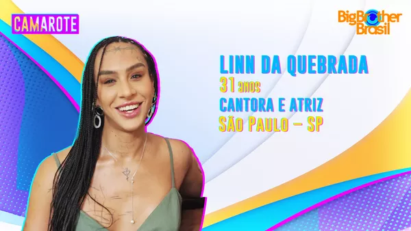 Linn da Quebrada, do 'BBB22' — Foto: Divulgação