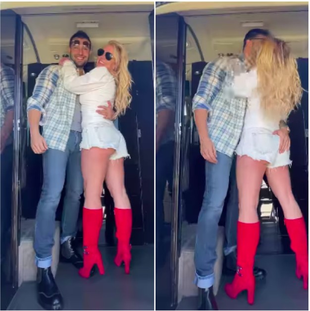 Sam Asghari e Britney Spears (Foto: Reprodução / Instagram)