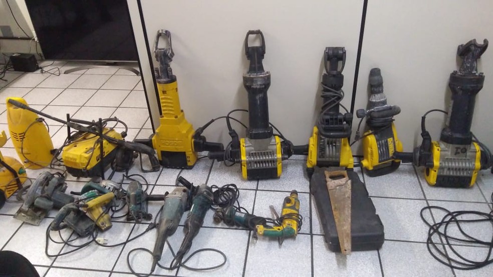 Pol&Atilde;&shy;cia Civil avaliou material em R$ 90 mil &acirc;Â€Â” Foto: Divulga&Atilde;&sect;&Atilde;&pound;o