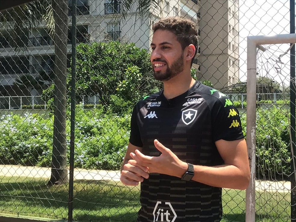 Gabriel faz ótima temporada no Botafogo, e Atlético-MG quer de volta — Foto: Izadora Peres