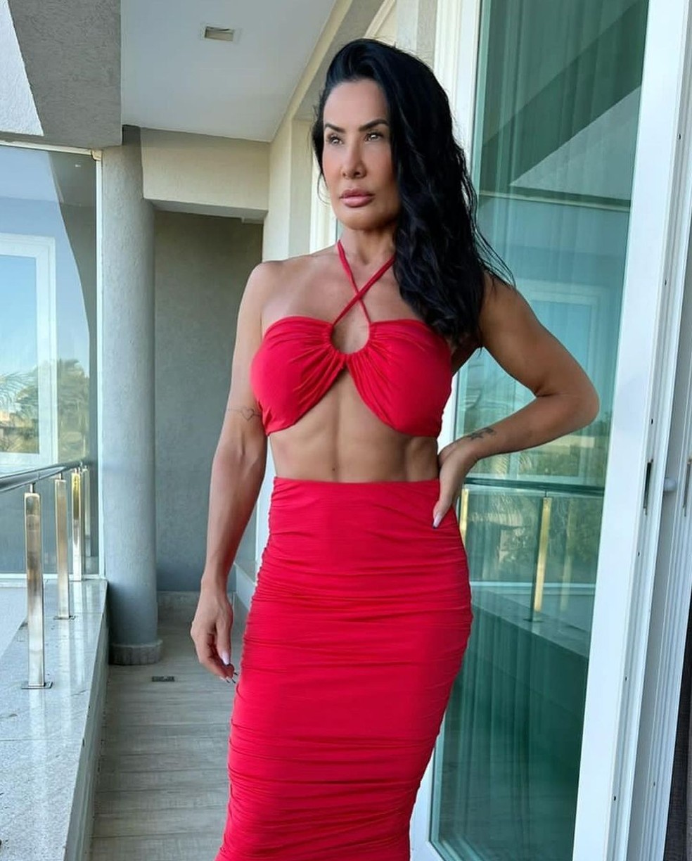 A ex-dançarina do É o Tchan Scheila Carvalho — Foto: Instagram/reprodução 