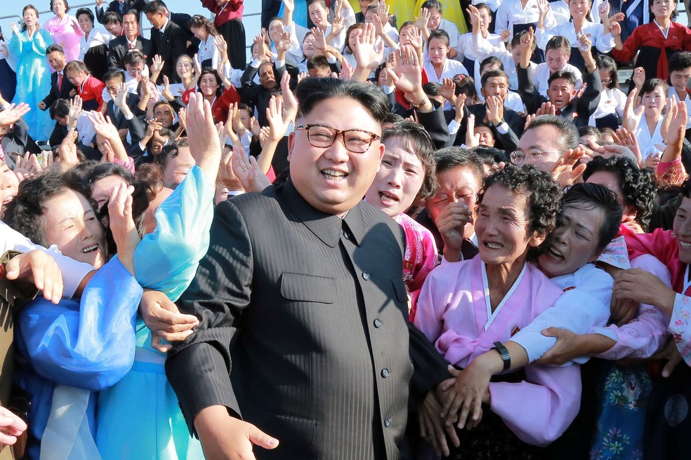 Kim Jong-Un, líder da Coreia do Norte, em imagem de arquivo (Foto: Reuters/KCNA)