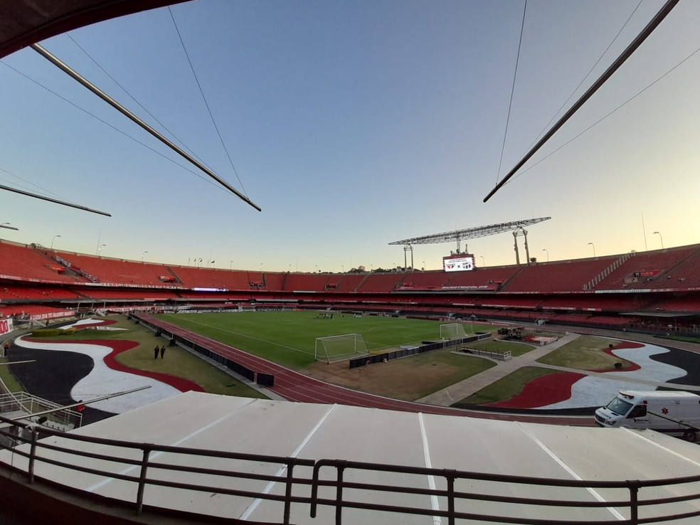 Morumbi será palco da partida de domingo entre São Paulo x América-MG — Foto: Leonardo Lourenço