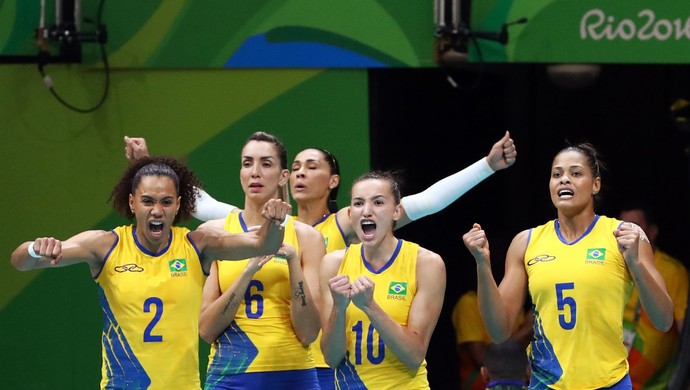 brasil, china, vôlei, juciely (Foto: REUTERS / Yves Herman)