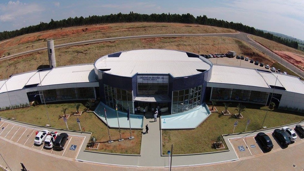 Parque Tecnológico de Botucatu foi inaugurado em 2015 e abriga diversas empresas — Foto: Prefeitura de Botucatu/Divulgação