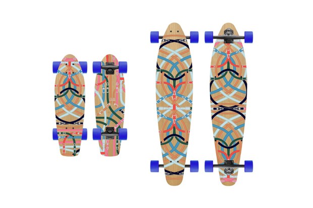 Skates e longboards da Hermès (Foto: Divulgação)