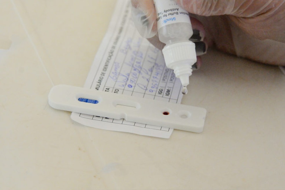Lei determina prioridade em testes de Covid-19 para trabalhadores essenciais ao controle da doença no RN — Foto: Geovana Albuquerque/Agência Saúde DF