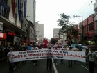 Manifestantes ocupam ruas de Juiz de Fora contra reforma da Previdência