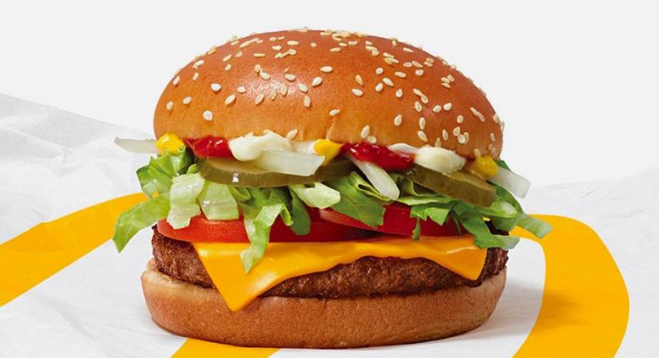 O McPlant, lanche da rede McDonald's com hambúrguer vegetal da Beyond Meat
