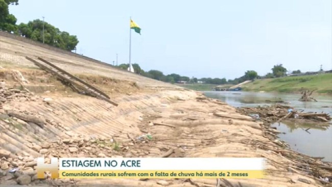 Moradores da zona rural de Rio Branco sofrem com estiagem prolongada no Acre