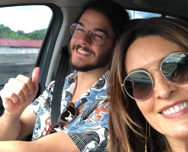 Fátima Bernardes e Túlio Gadêlha  (Foto: Reprodução/Instagram)