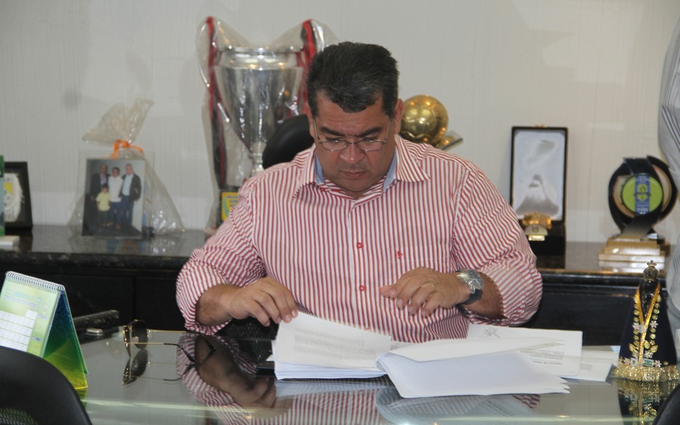 Amadeu espera conseguir 16 datas para o Paraibano (Foto: Cisco Nobre / GloboEsporte.com)