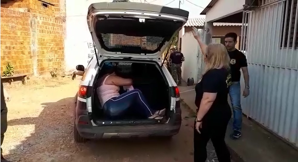 Madrasta foi presa suspeita de matar criana de 11 anos envenenada em Cuiab para ter herana de R$ 800 mil  Foto: Polcia Civil de Mato Grosso/Divulgao