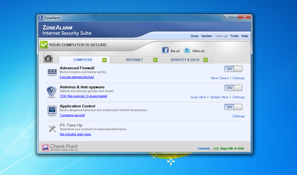 zonealarm security suite 5.5