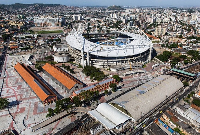 No Engenho de Dentro fica o Estádio Olímpico, a casa do atletismo nos Jogos Rio 2016 (Foto: Prefeitura do Rio)