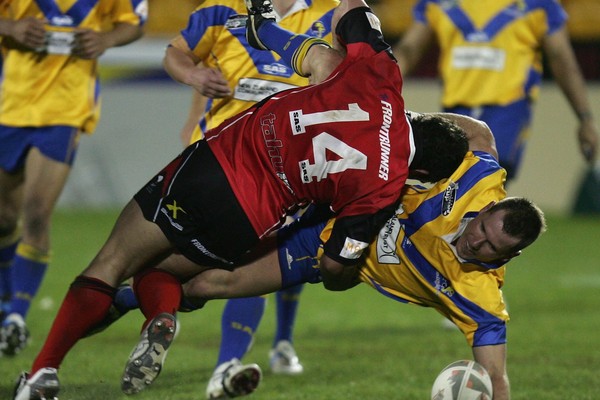 Rowan Baxter em partida de Rugby em 2006, quando ele ainda atuava pelos Lions da Nova Zelândia (Foto: Getty Images)