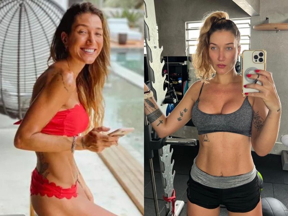 Antes e depois de Gabriela Pugliesi