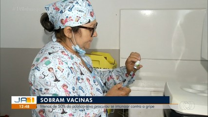 Em Araguaína, menos de 50% do público-alvo procurou se imunizar contra a gripe