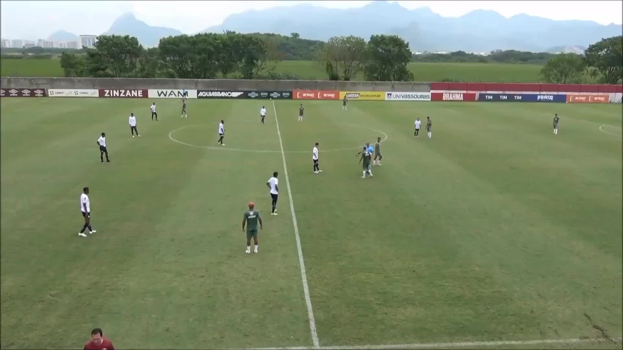 Veja golaço do Fluminense Sub-23 em jogo-treino contra o Bragantino
