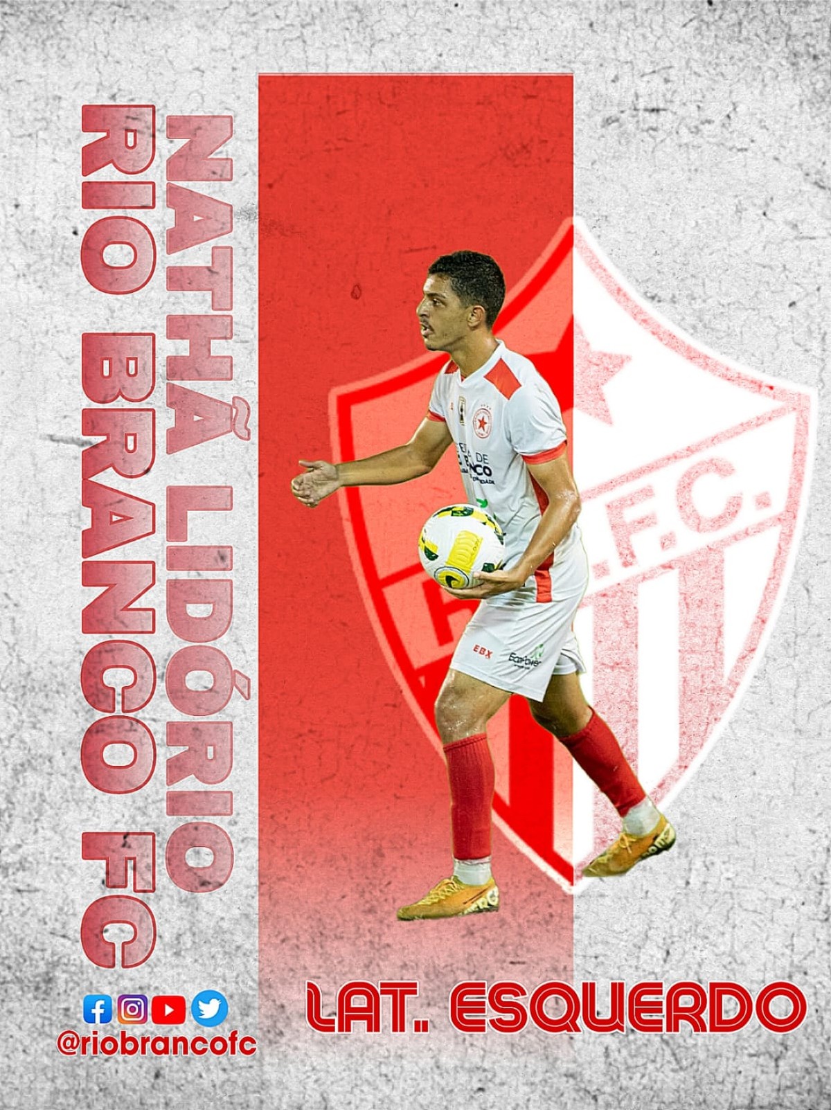 Lateral-esquerdo de 20 anos é anunciado como reforço do Rio Branco-AC ...