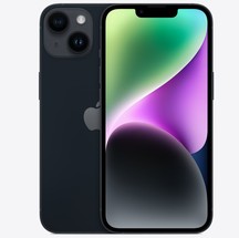 iPhone 14 meia-noite: espécie de cinza escuro marca presença na geração 2022 — Foto: Divulgação/Apple