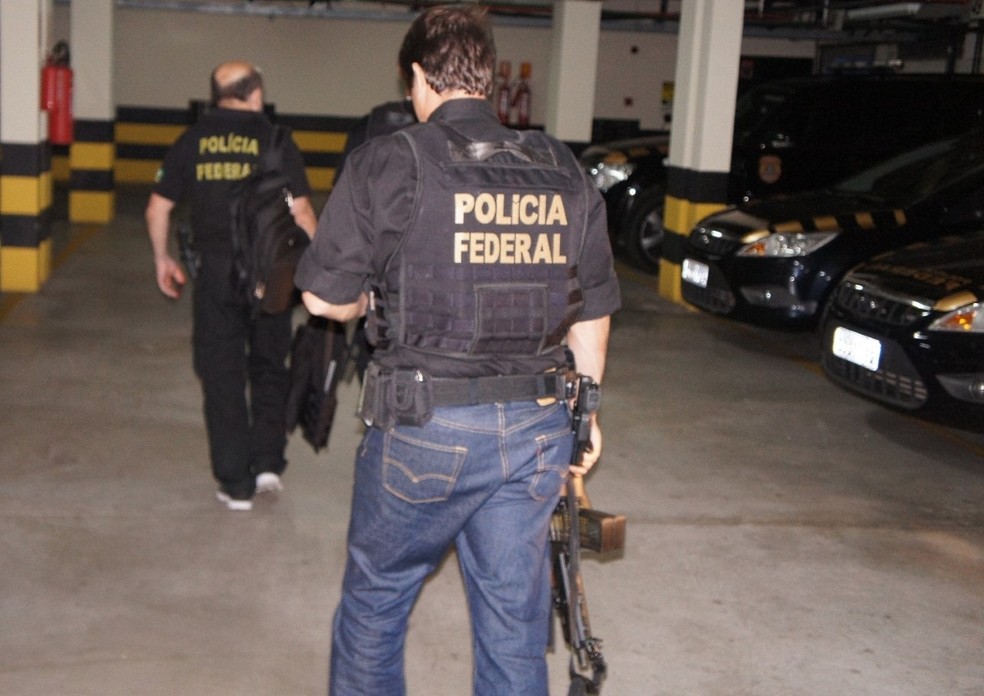 Prisão foi feita por policiais federais  — Foto: PF-RN/Divulgação