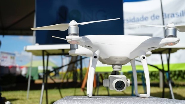 Drone da Nong, startup de agricultura de precisão, de Brasília (Foto: Divulgação)