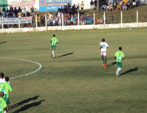 Cordino e Sampaio jogam no Estádio Leandrão, em Barra do Corda, pela decisão do segundo turno do Estadual (Foto: Afonso Diniz/Globoesporte.com)