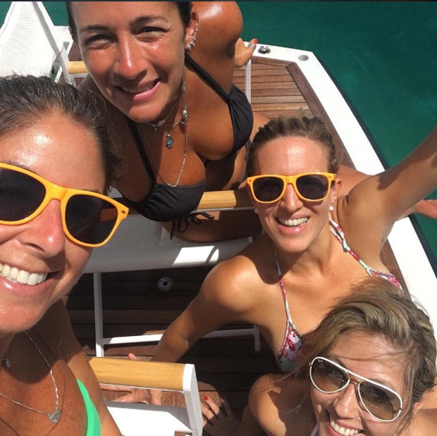 Patricia Maldonado e as amigas (Foto: Reprodução/ Instagram)